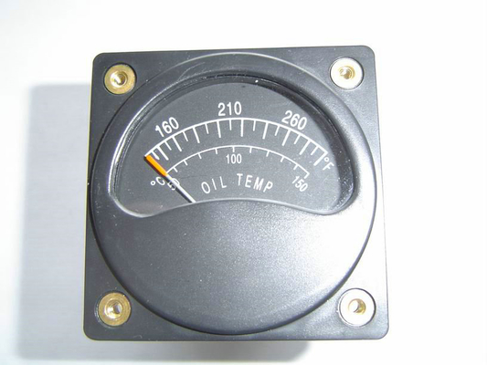 2 1/4 インチ、2 インチ ヘリコプター油温機温度ゲージ T2-30F/C