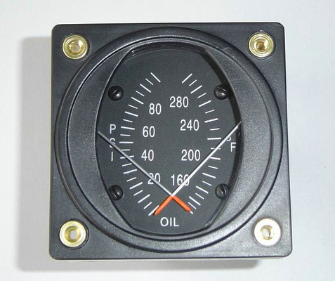 100 psi 組み合わせデュアル油機圧力計と Temp ゲージ PT2-10P30F