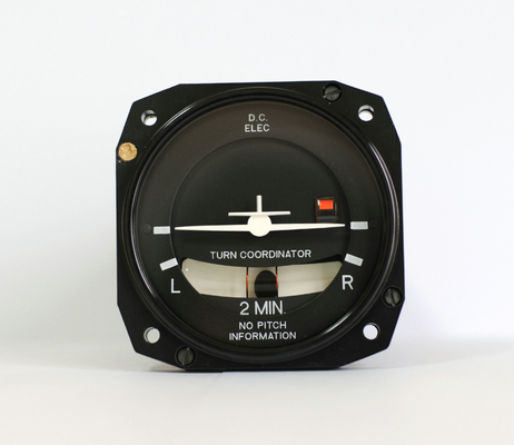 3-1/8「航空機フライト楽器 置換 電気のターン コーディネーター ゲージ BZW-4B