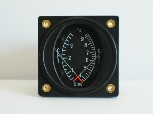 シリンダー ヘッド温度ゲージと排気ガス温度の組み合わせゲージ CE2-3792C